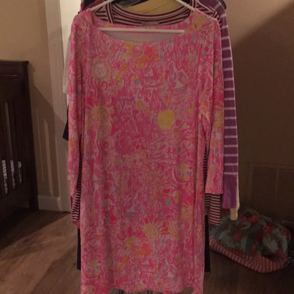 Lilly Pulitzer dress XL guc